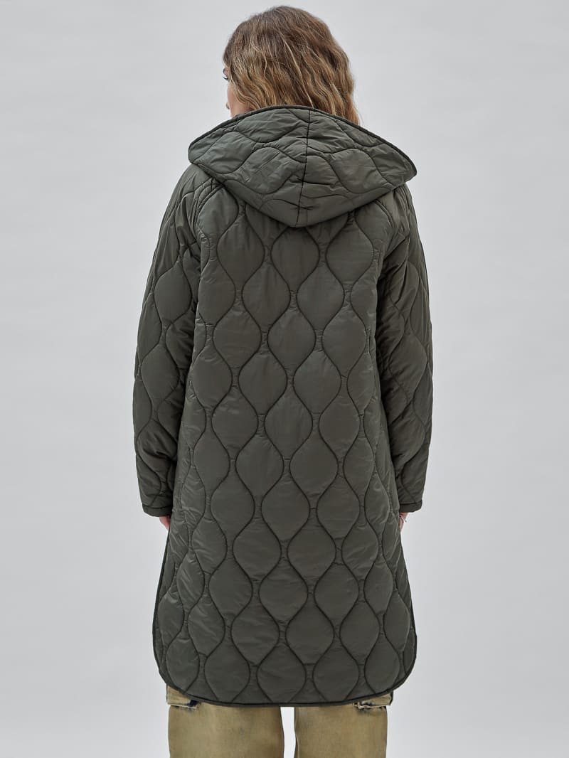 Guess GUESS Originals Quilted Coat - Jungle Night Guess GUESS Originals Quilted Coat - Jungle Night