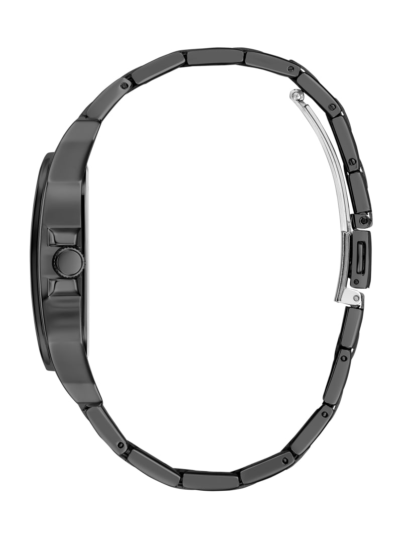 Guess Black-Tone Square Multifunction Watch - Black Guess Black-Tone Square Multifunction Watch - Black