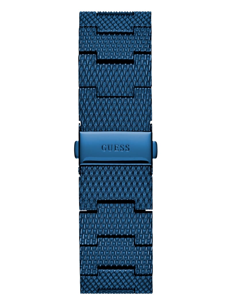 Guess Blue Diamond Rectangular Watch - Blue Guess Blue Diamond Rectangular Watch - Blue
