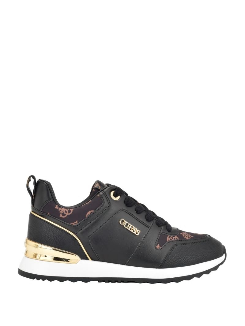 Guess Kadlin Logo Sneakers - Black 001 Guess Kadlin Logo Sneakers - Black 001