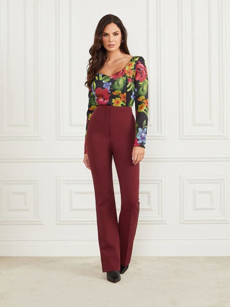 Guess Boldly Blooming Corset Top - Boldly Blooming Print Guess Boldly Blooming Corset Top - Boldly Blooming Print