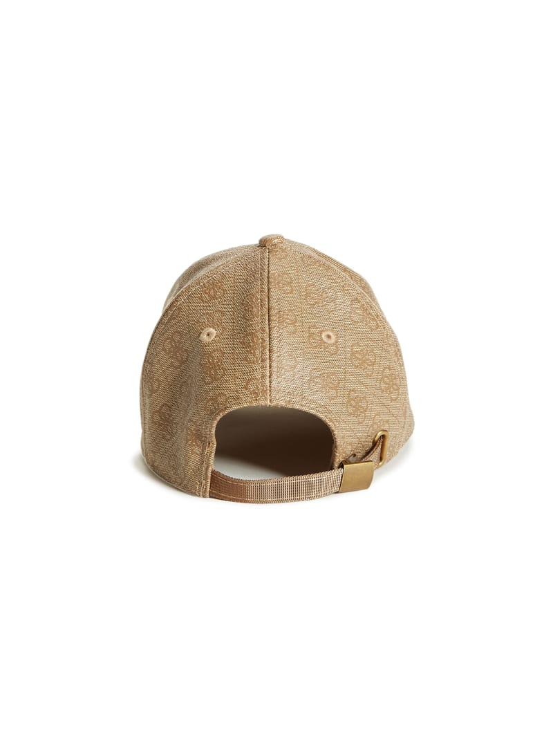Guess Vezzola Baseball Hat - Beige Overflow Guess Vezzola Baseball Hat - Beige Overflow