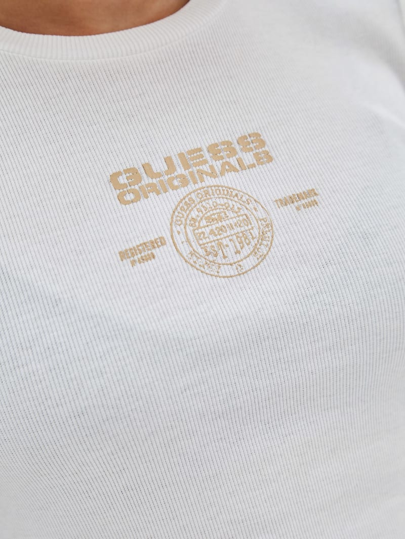 Guess GUESS Originals Logo Tee - Pure White Guess GUESS Originals Logo Tee - Pure White