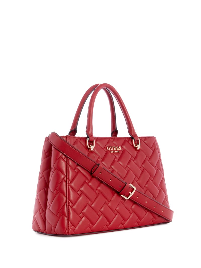 Guess Alanna Girlfriend Satchel - Red Guess Alanna Girlfriend Satchel - Red