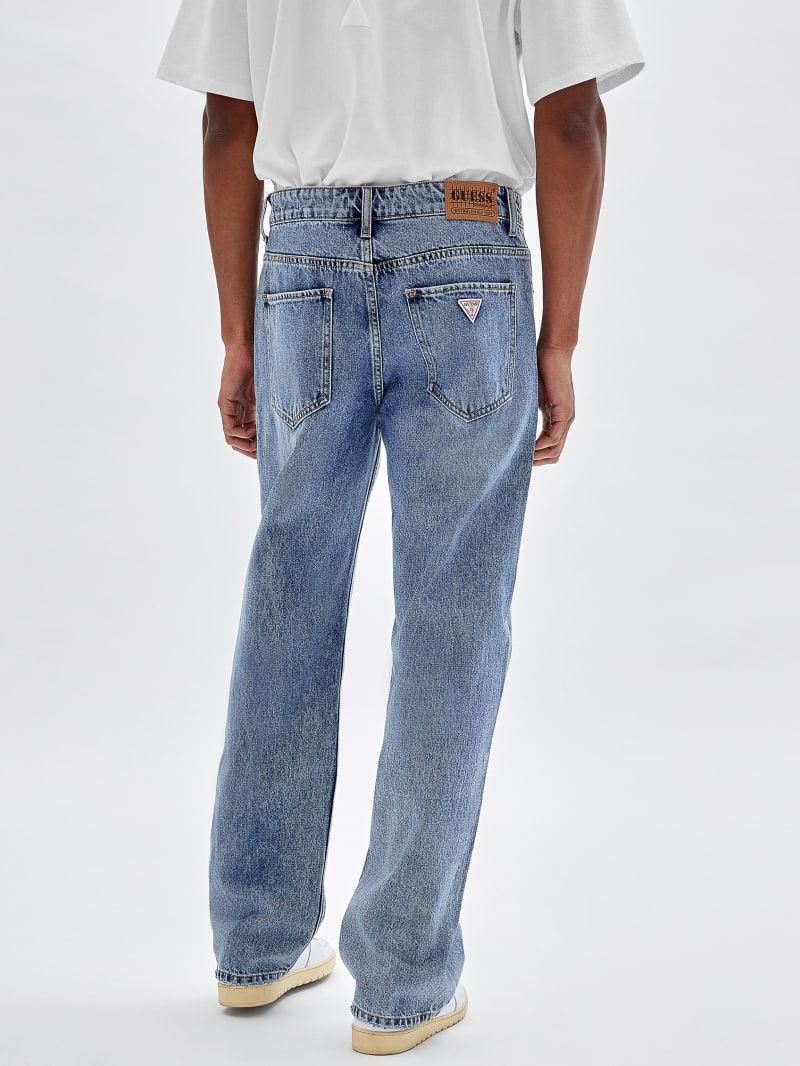 Guess GUESS Originals Relaxed Pants - Go Johnny Medium Wash Guess GUESS Originals Relaxed Pants - Go Johnny Medium Wash