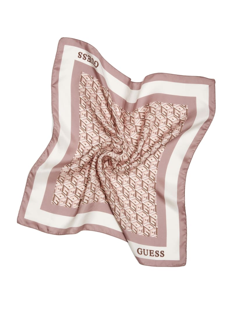 Guess G Cube Silk Scarf - Primrose Guess G Cube Silk Scarf - Primrose