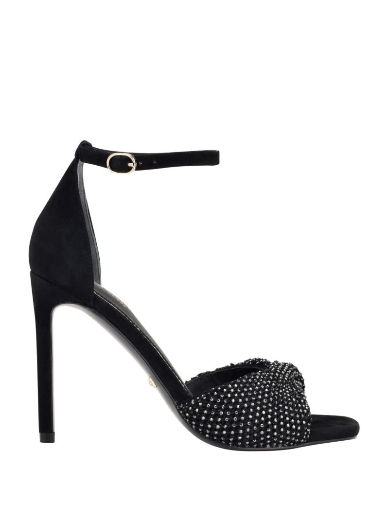 Guess Balie Rhinestone Sandal - Black1 Guess Balie Rhinestone Sandal - Black1