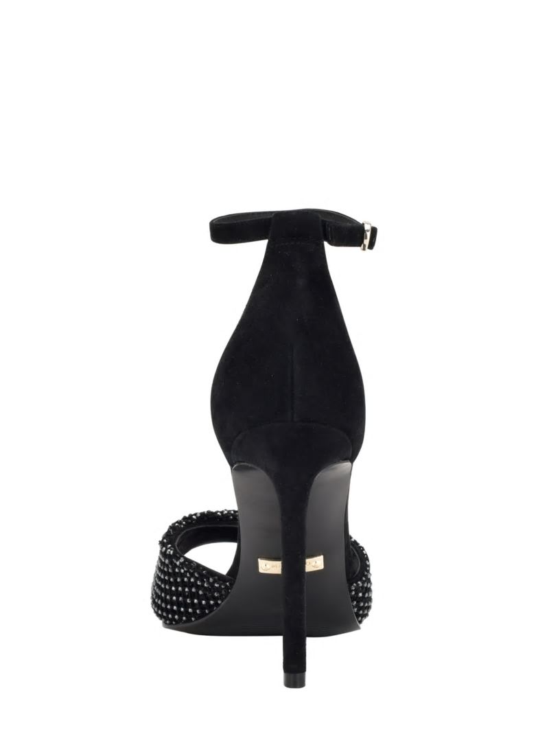 Guess Balie Rhinestone Sandal - Black1 Guess Balie Rhinestone Sandal - Black1