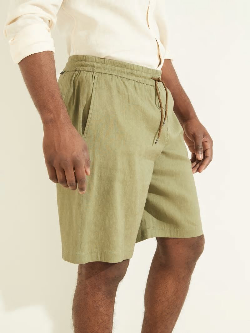 Guess Bermuda Short - Mossy Green Guess Bermuda Short - Mossy Green