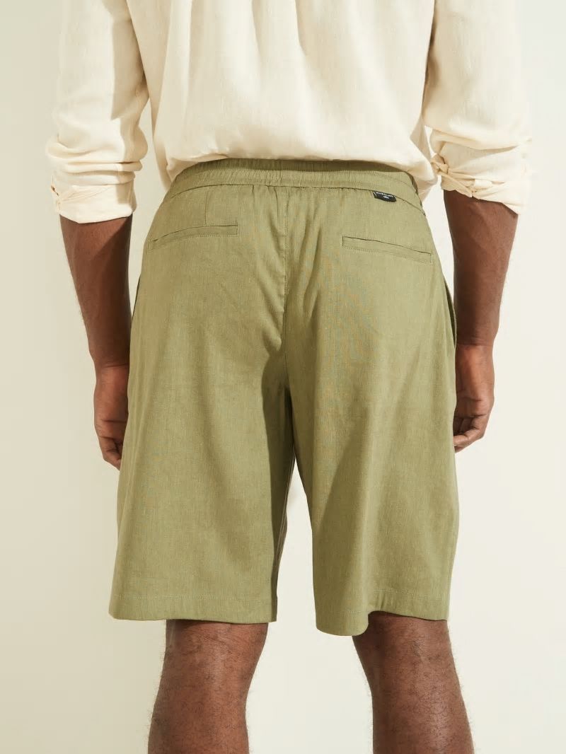 Guess Bermuda Short - Mossy Green Guess Bermuda Short - Mossy Green