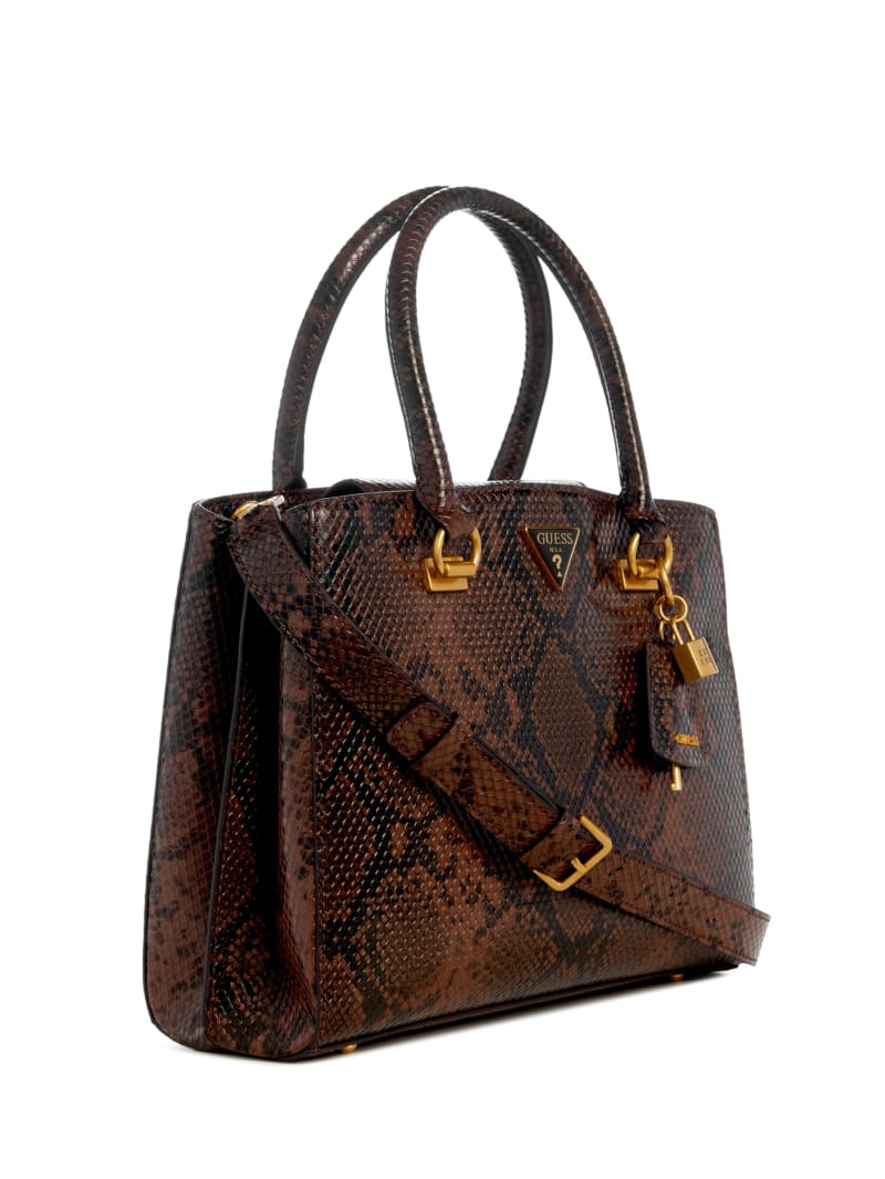 Guess Ales Girlfriend Satchel - Chocolate Guess Ales Girlfriend Satchel - Chocolate