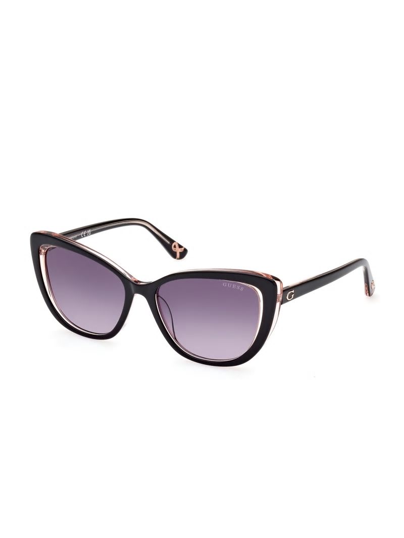 Guess Breast Cancer Awareness Cat Eye Sunglasses - Silver Guess Breast Cancer Awareness Cat Eye Sunglasses - Silver