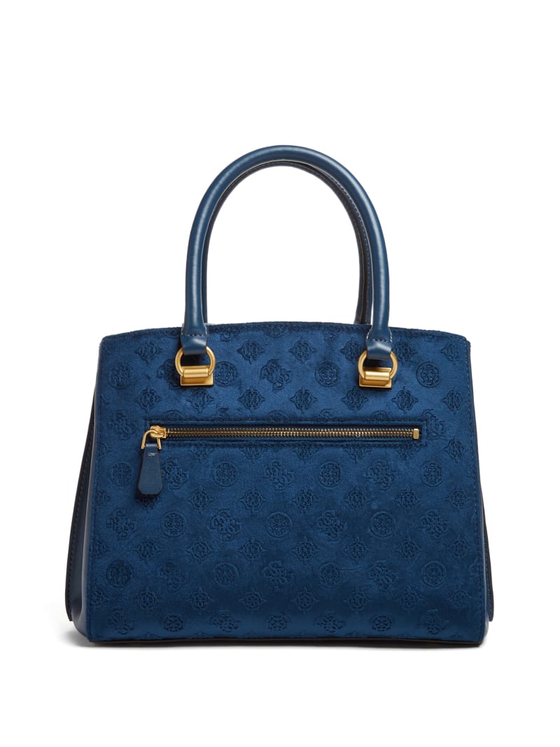 Guess Ales Girlfriend Satchel - Blue Guess Ales Girlfriend Satchel - Blue