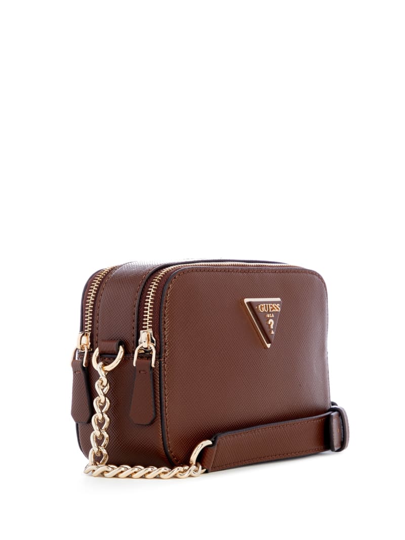 Guess Noelle Camera Crossbody - Brown Guess Noelle Camera Crossbody - Brown