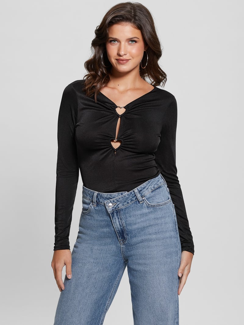 Guess Allura Bodysuit - Black Guess Allura Bodysuit - Black