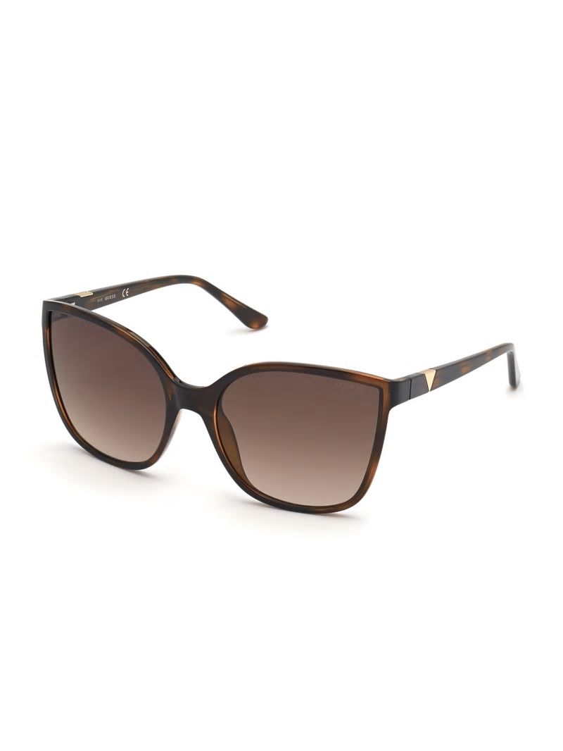 Guess Oversized Cat-Eye Sunglasses - Dark Havana/Gradient Brn Guess Oversized Cat-Eye Sunglasses - Dark Havana/Gradient Brn