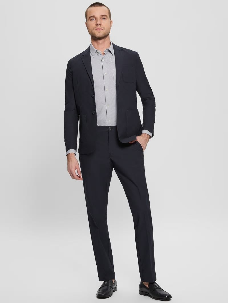 Guess Myron Tech-Stretch Dressy Pants - Bleu éLéGant Guess Myron Tech-Stretch Dressy Pants - Bleu éLéGant