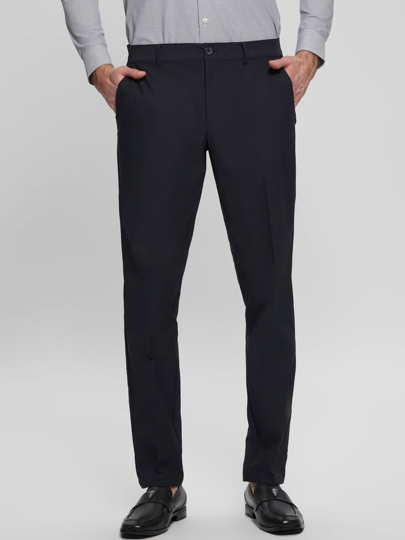 Guess Myron Tech-Stretch Dressy Pants - Bleu éLéGant Guess Myron Tech-Stretch Dressy Pants - Bleu éLéGant