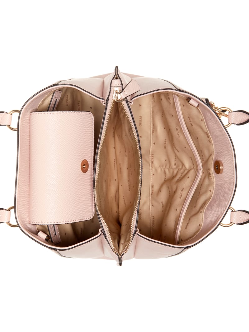 Guess Noelle Girlfriend Satchel - Light Rose Guess Noelle Girlfriend Satchel - Light Rose