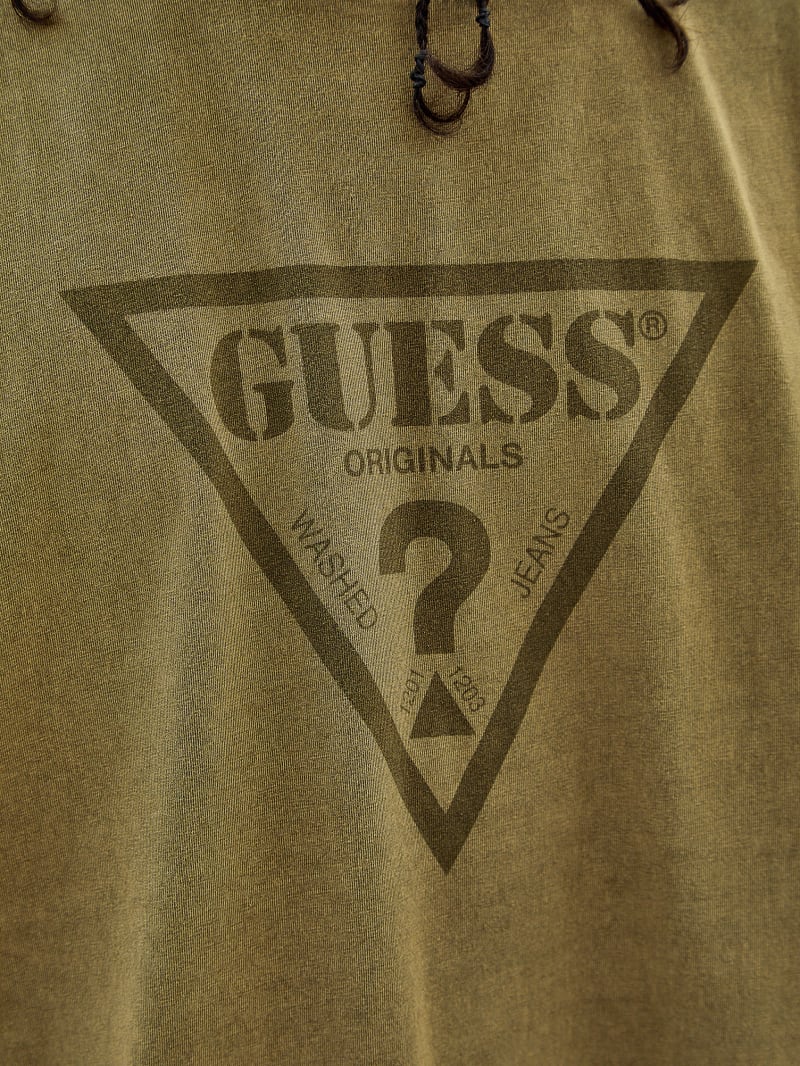 Guess GUESS Originals Triangle Tee - Taupe Gray Multi Guess GUESS Originals Triangle Tee - Taupe Gray Multi