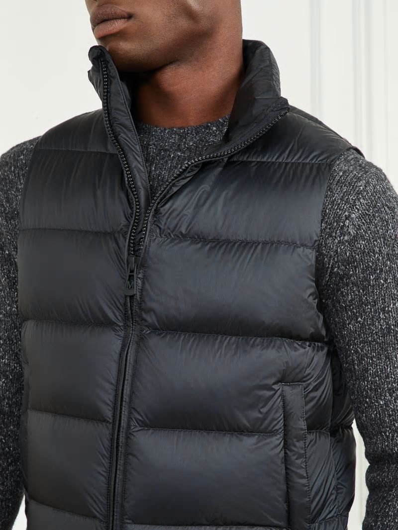 Guess Down Puffer Vest - Bleu éLéGant Guess Down Puffer Vest - Bleu éLéGant