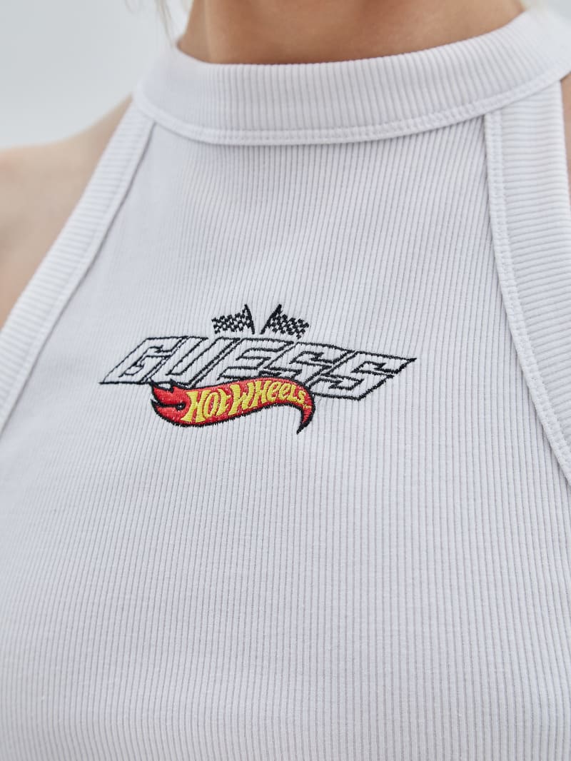Guess GUESS Originals x Hot Wheels Logo Tank - Pure White Guess GUESS Originals x Hot Wheels Logo Tank - Pure White