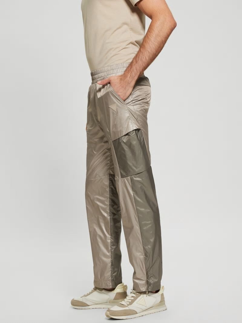 Guess Wilfred Pant - Pasadena With Green Block Guess Wilfred Pant - Pasadena With Green Block