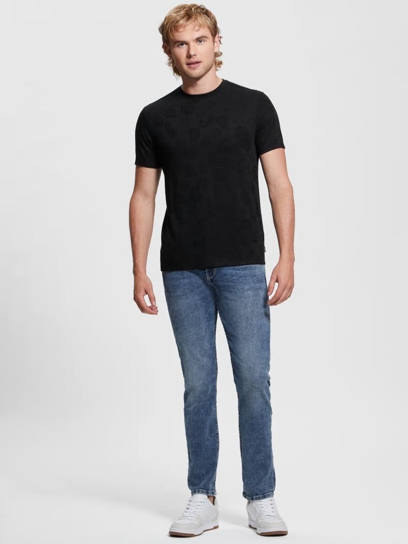 Guess Paisley Tee - Black Guess Paisley Tee - Black