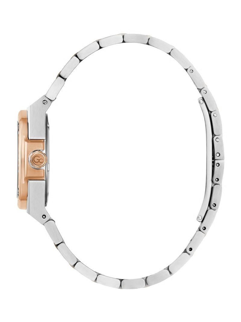 Guess Gc Mini Mother-of-Pearl Analog Watch - Rose Gold Guess Gc Mini Mother-of-Pearl Analog Watch - Rose Gold