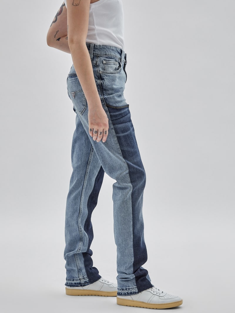 Guess GUESS Originals x Homeboy Upcycled Paneled Jeans - Upcycled Denim Multi Guess GUESS Originals x Homeboy Upcycled Paneled Jeans - Upcycled Denim Multi