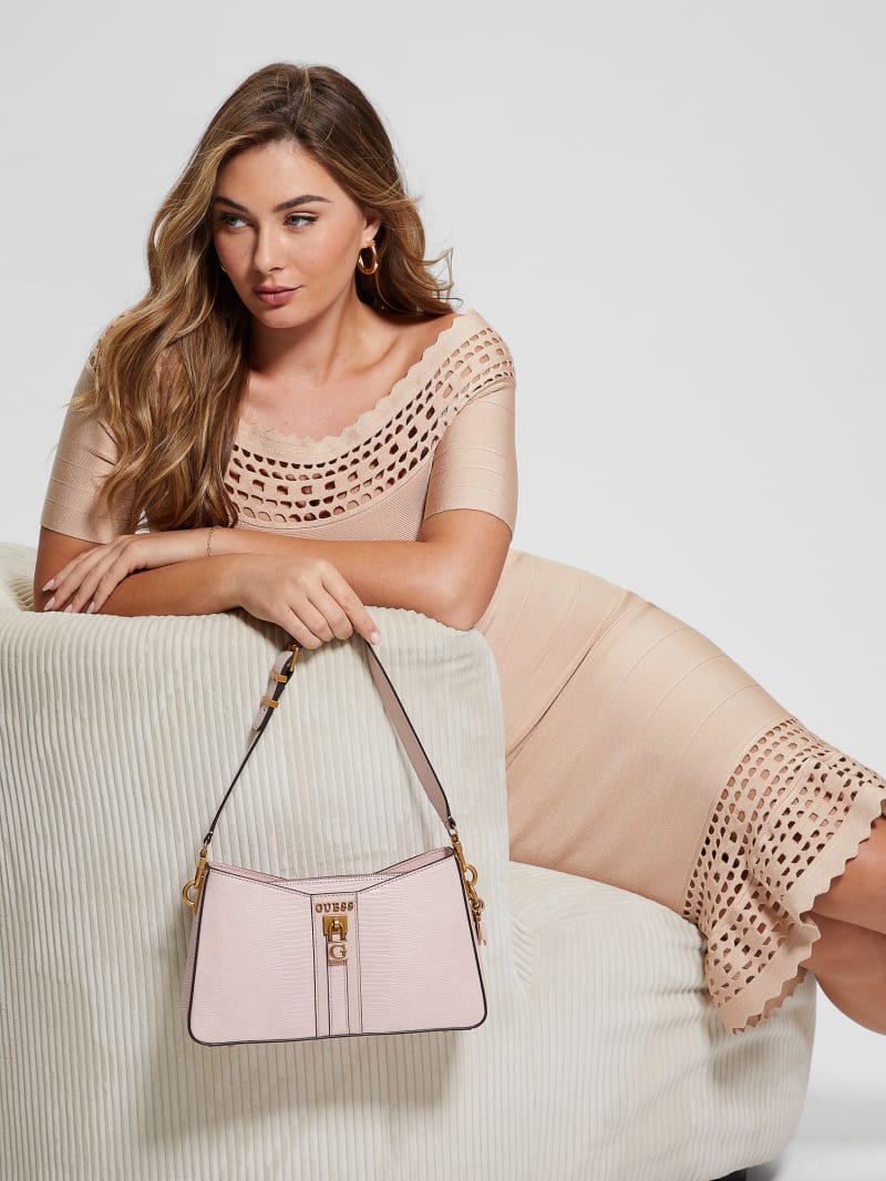 Guess Ginevra Elite Shoulder Bag - Light Rose Guess Ginevra Elite Shoulder Bag - Light Rose