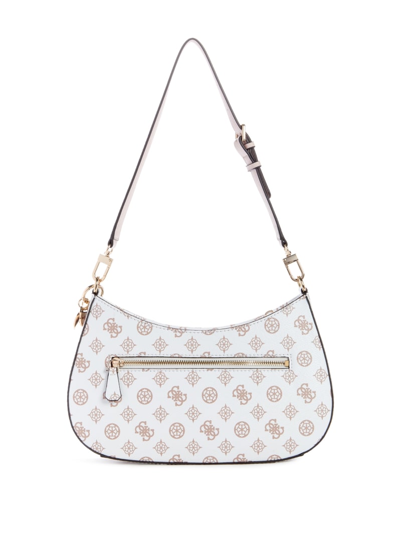 Guess Noelle Peony Logo Shoulder Bag - Willow Guess Noelle Peony Logo Shoulder Bag - Willow