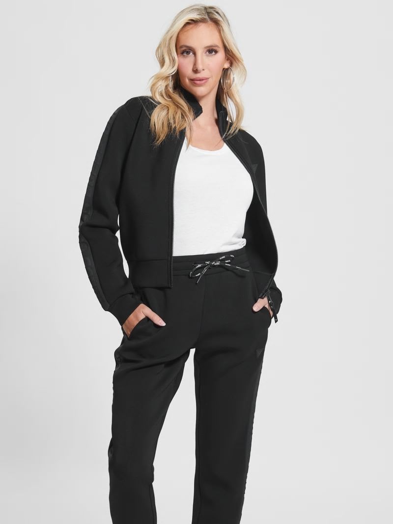 Guess Eco Allie Scuba Sweatshirt - Black Guess Eco Allie Scuba Sweatshirt - Black