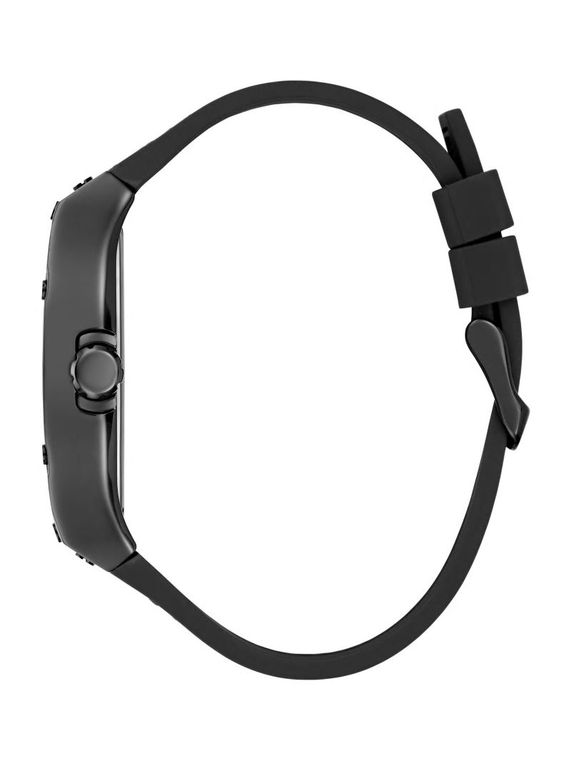 Guess G-Cube Black Leather Multifunction Watch - Black Snakeskin Guess G-Cube Black Leather Multifunction Watch - Black Snakeskin