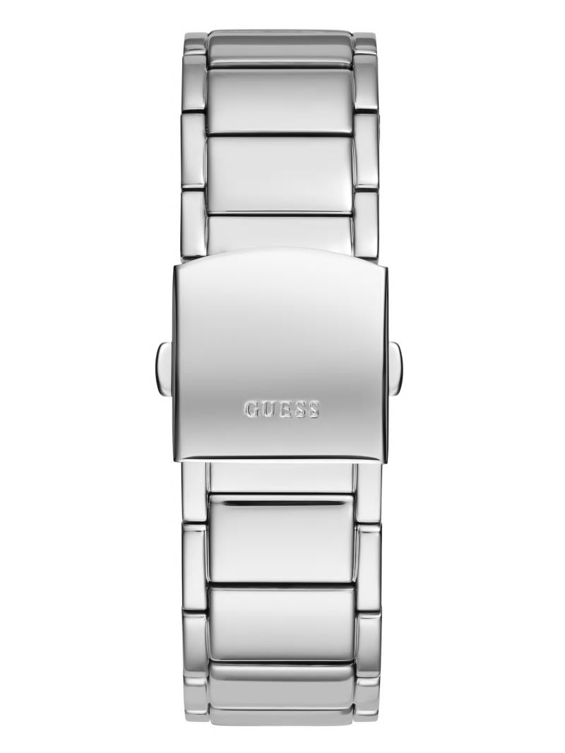 Guess Silver-Tone and Aqua Multifunction Watch - Silver Guess Silver-Tone and Aqua Multifunction Watch - Silver