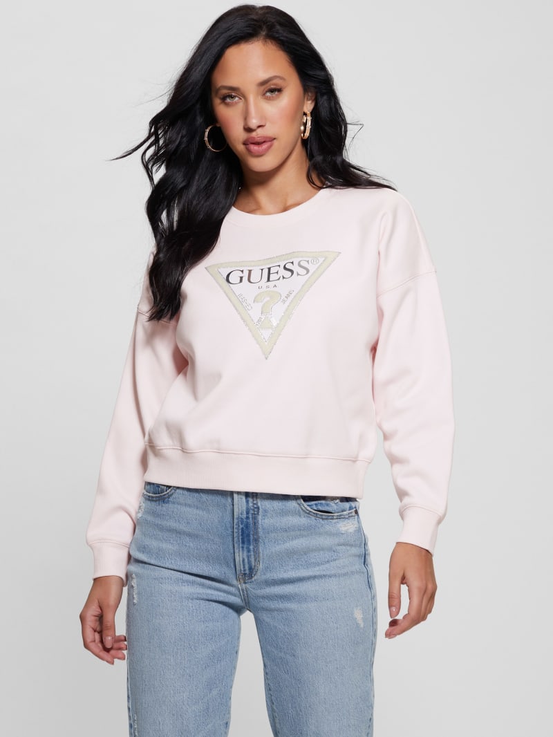Guess Eco Relaxed Sweatshirt - Low Key Pink Guess Eco Relaxed Sweatshirt - Low Key Pink