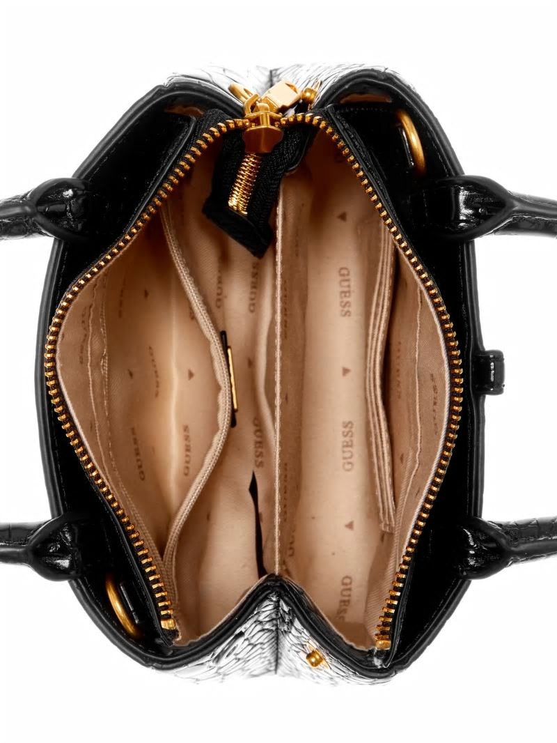 Guess G James Mini Satchel - Black Guess G James Mini Satchel - Black