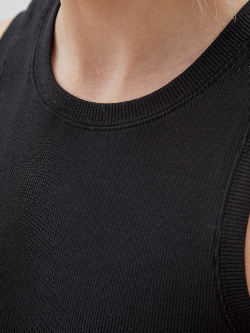 Guess GUESS Originals Cropped Tank - Black Guess GUESS Originals Cropped Tank - Black
