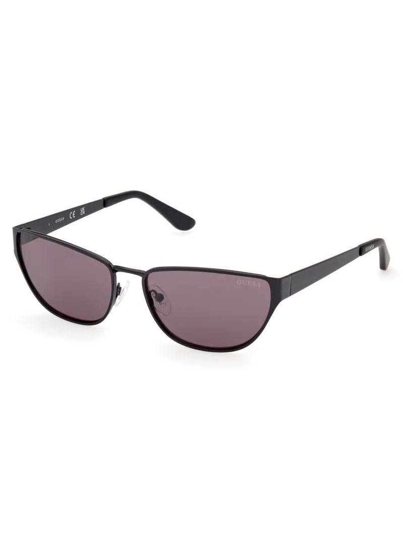 Guess Gia Metal Cat-Eye Sunglasses - Black Guess Gia Metal Cat-Eye Sunglasses - Black
