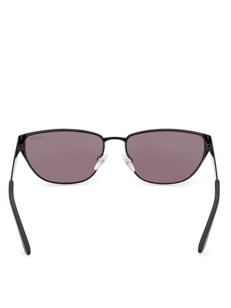 Guess Gia Metal Cat-Eye Sunglasses - Black Guess Gia Metal Cat-Eye Sunglasses - Black