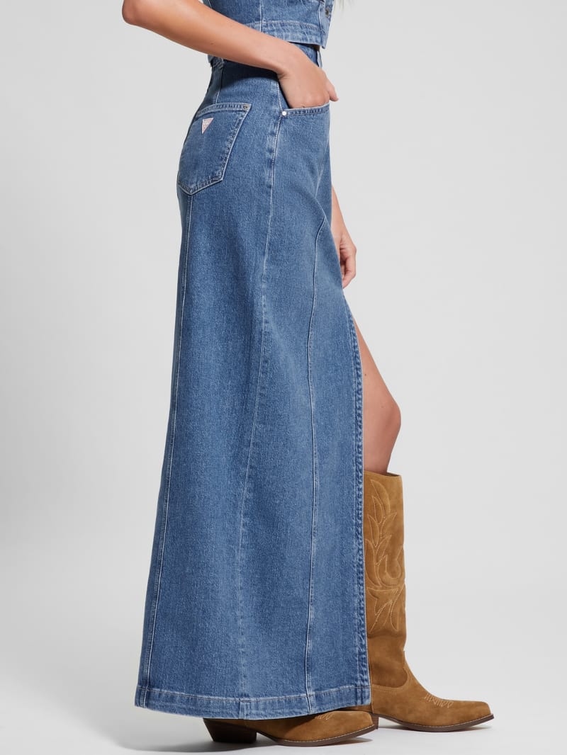 Guess Charis Denim Skirt - Oneroa Guess Charis Denim Skirt - Oneroa