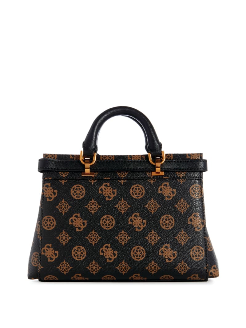 Guess Sestri Peony Mini Satchel - Brown Guess Sestri Peony Mini Satchel - Brown