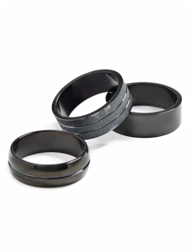 Guess Scott Black Ring Set - Black Guess Scott Black Ring Set - Black