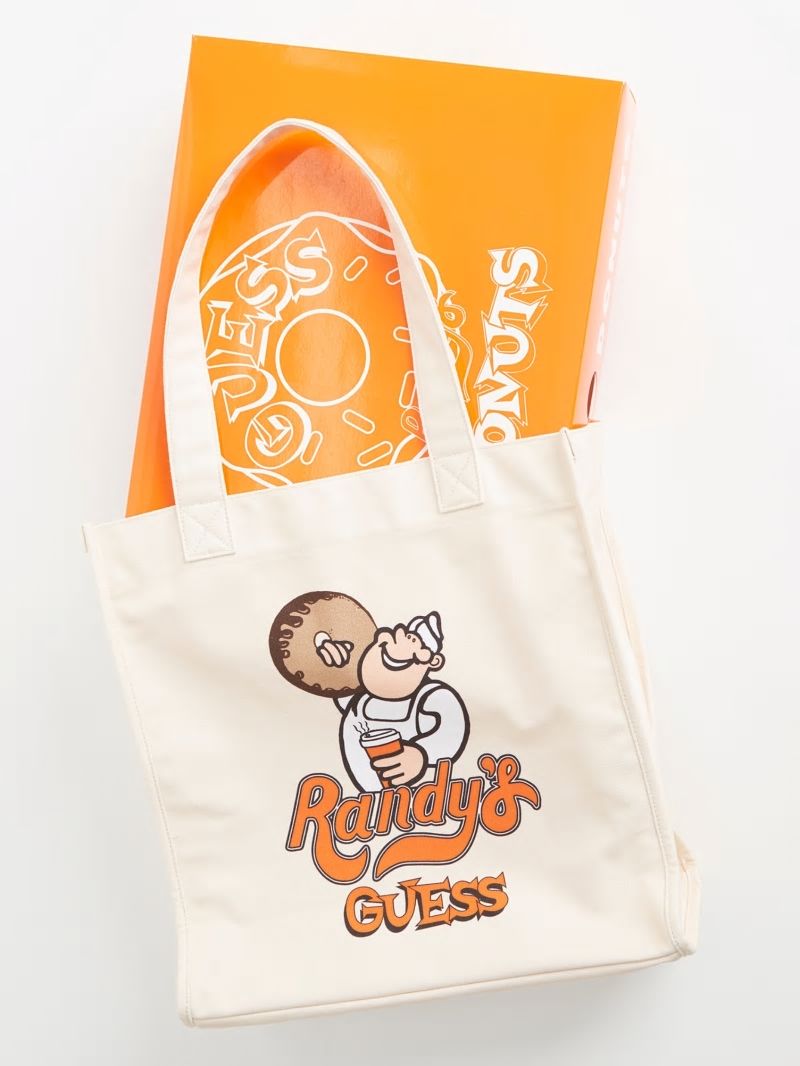 Guess GUESS Originals x Randy's Donuts Tote - Butter Icecream Guess GUESS Originals x Randy's Donuts Tote - Butter Icecream