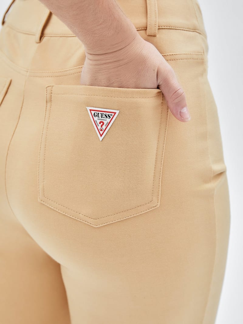 Guess GUESS Originals Pintuck Flared Pants - Honey Oat Guess GUESS Originals Pintuck Flared Pants - Honey Oat