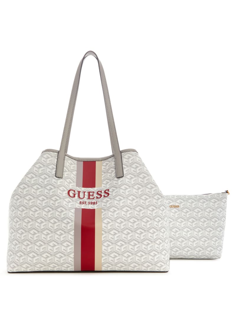 Guess Vikky Large Tote - Steel Guess Vikky Large Tote - Steel