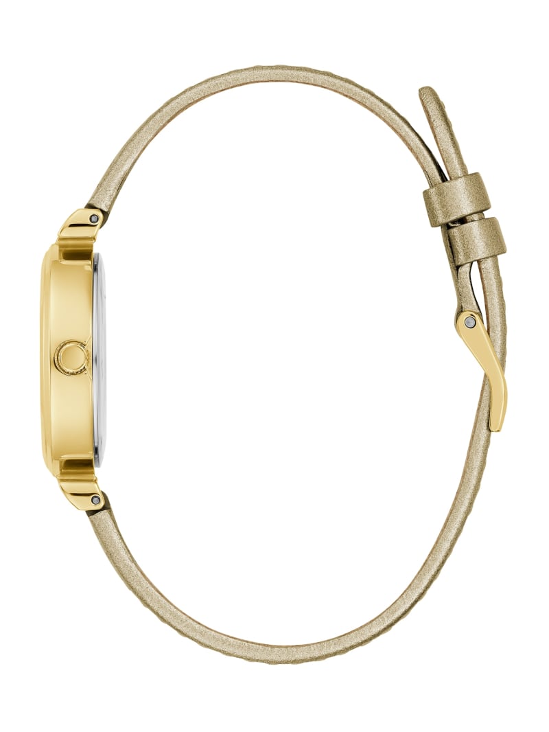 Guess Array Gold-Tone Metallic Watch - Gold Guess Array Gold-Tone Metallic Watch - Gold
