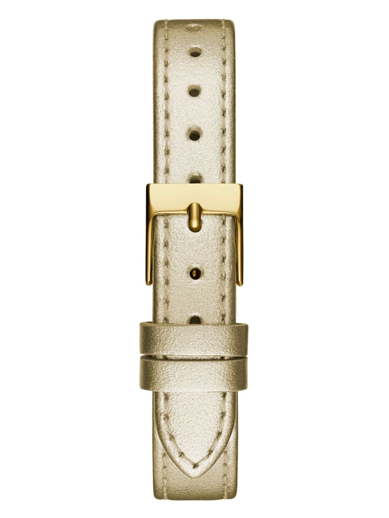 Guess Array Gold-Tone Metallic Watch - Gold Guess Array Gold-Tone Metallic Watch - Gold