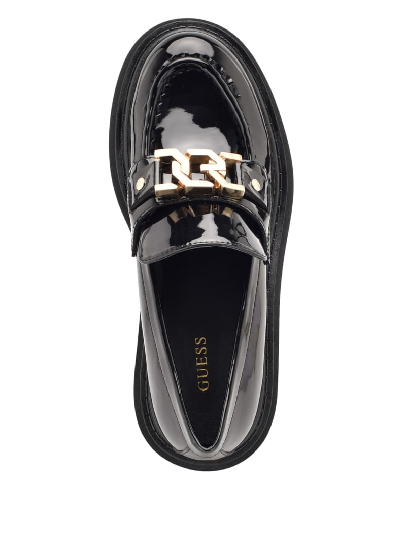 Guess Keates Lug-Sole Loafers - Black 001 Guess Keates Lug-Sole Loafers - Black 001