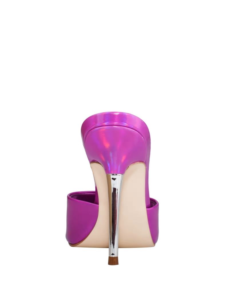Guess Molle Metal Stiletto Heels - Pink Guess Molle Metal Stiletto Heels - Pink